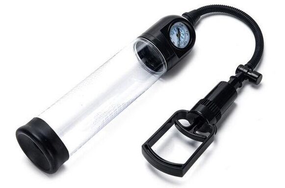 Vacuum pump to increase a member