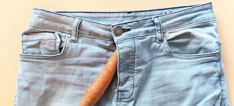 carrot symbolizes penis enlarged by soda