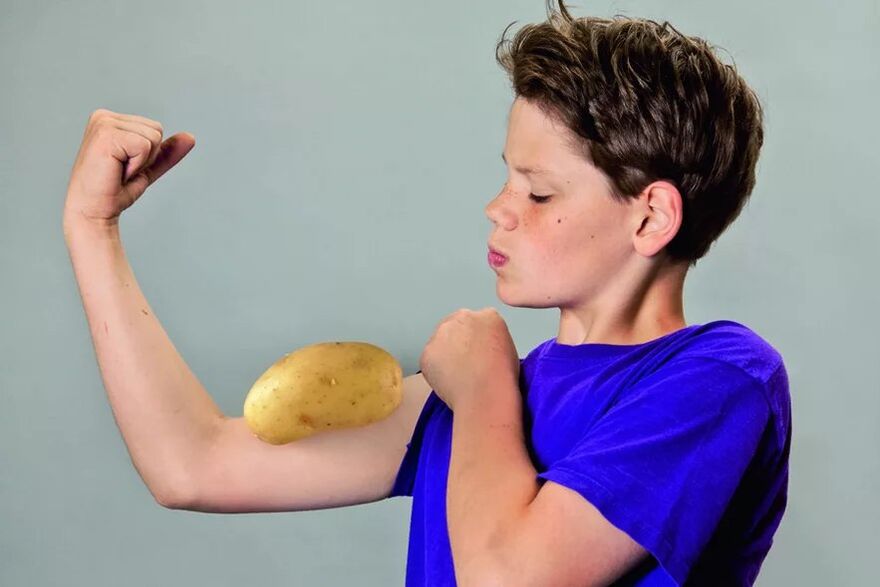 Up to the age of 16, a teenager can have a strong body